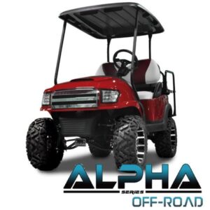 Club Car Precedent ALPHA Off-Road Front Cowl Kit in Red (Years 2004-Up) - Image 1