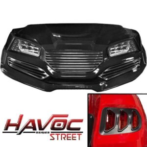 Yamaha G29/Drive HAVOC Street Body Kit in Black (Years 2007-2016) - Image 1