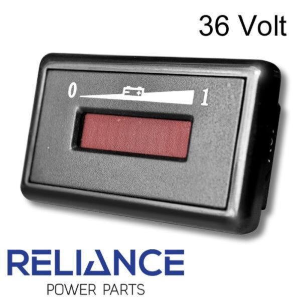 Reliance 36-Volt Digital Charge Golf Cart Meter Universal Fit