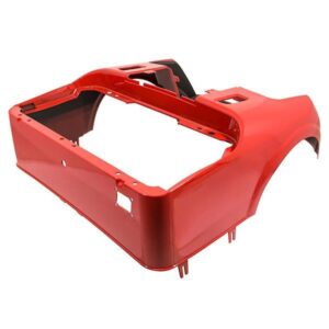EZGO RXV Premium Metallic Flame Red Rear Body (Years 2016-Up) - Image 1