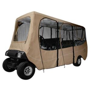Classic Accessories Deluxe Khaki 6-Passenger Soft Enclosure - Image 2