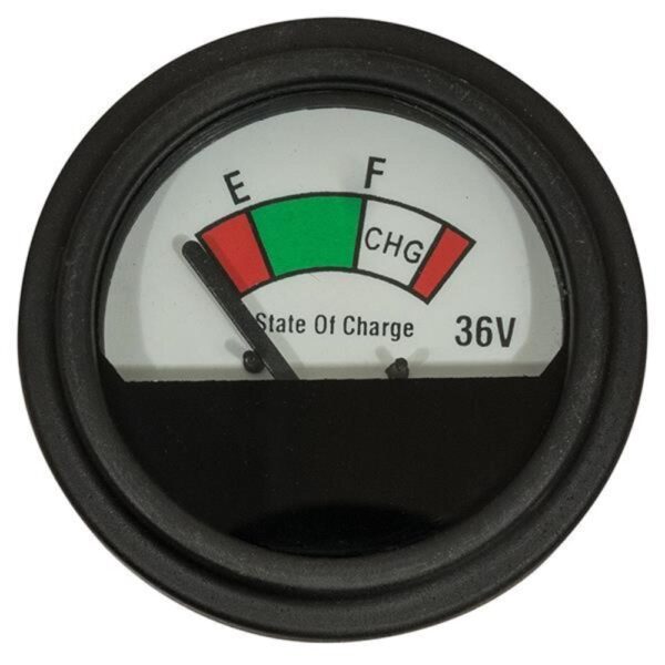 36-Volt Analog State Of Charge Golf Cart Meter universal fit 36-Volt Analog State Of Charge Golf Cart Meter universal fitr