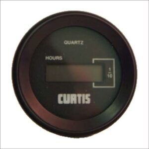 Curtis 12V-48V Round Hour Golf Cart Meter