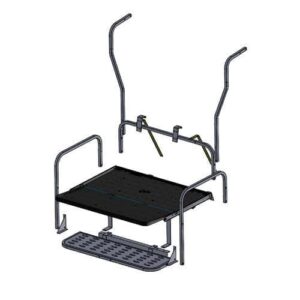 Madjax Genesis 150 Rear Seat Frame Only – Fits Club Car DS (1982-UP) - Image 1