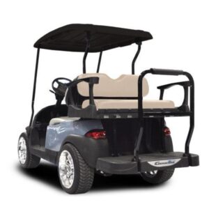 EZGO TXT Madjax Genesis 300 Rear Seat with Standard Tan Seat Cushions (Years 1994.5-Up) - Image 1