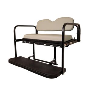 2007-16 Yamaha G29-Drive - GTW Mach3 Stone Grey Rear Flip Seat - Image 5