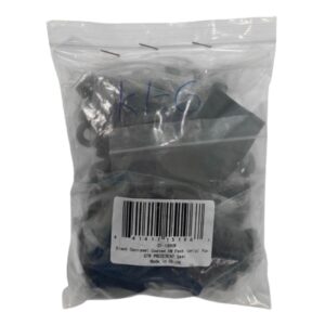 2004-Up Club Car Precedent-Tempo-Onward - GTW Rear Seat Kit Black Dacromet-Coated Hardware - Image 1