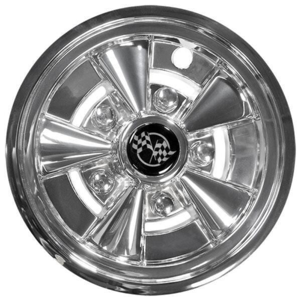 10” Rally Classic Chrome Wheel Cover 10” Rally Classic Chrome Wheel Cover