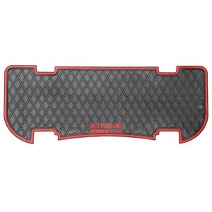 Xtreme Floor Mats for Madjax Genesis 250/300 Rear Seat Kits - Black/Red - Image 5