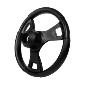 Gussi Italia Model 13 Black/Carbon Fiber  Steering Wheel For EZGO - Image 11