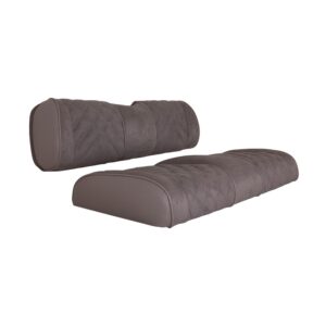 Premium RedDot Pewter Suede GTW Mach3 Rear Seat Cushions - Image 1