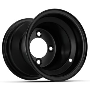 8" GTW Matte Black Steel Wheel (2:5 Offset) - Image 3