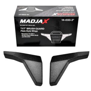 MadJax Plate Wing Style Brush Guard for 2014-Up EZGO TXT - Image 3
