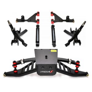 MadJax 4” King Bolt Lift Kit for EZGO RXV Electric 2013.5-2022 - Image 5