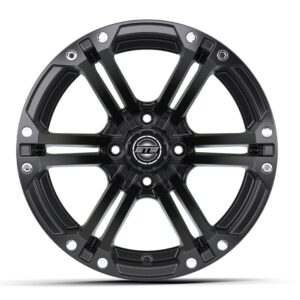 14x7 GTW® Matte Black Specter Wheel - Image 2