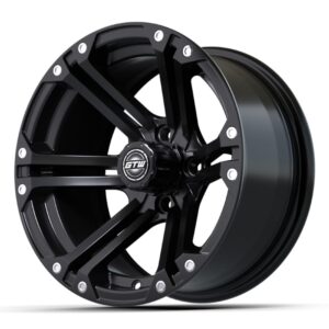 14x7 GTW® Matte Black Specter Wheel - Image 3