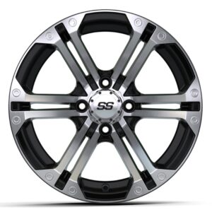 14" GTW® Specter Black with Machined Accents Wheel - Image 2