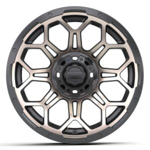 14" GTW® Bravo Matte Bronze Wheel - Image 2