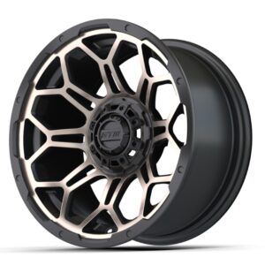 14" GTW® Bravo Matte Bronze Wheel - Image 3