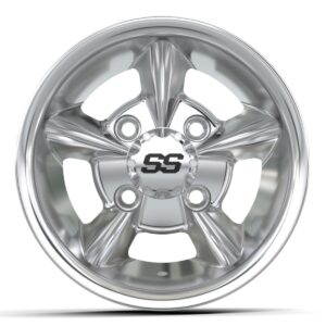 10" GTW® Godfather Chrome Wheel - Image 2