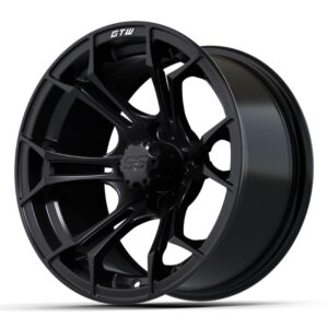 GTW Spyder Matte Black Wheel - 14 Inch - Image 3