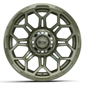 14" GTW® Bravo Matte Recon Green Wheel - Image 2