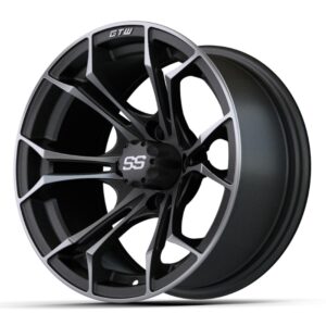 14" GTW® Spyder Wheel – Matte Gray - Image 3