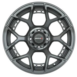 15" MadJax Flow Form Evolution Wheel – Gunmetal - Image 1