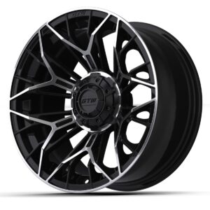 15" GTW® Stellar Black with Machined Accents Wheel - Image 2