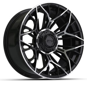 15" GTW® Stellar Black with Machined Accents Wheel - Image 4