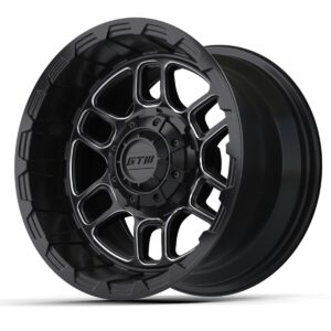12” GTW Titan Black & Machined Wheel - Image 2