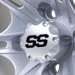 GTW Spyder Silver Brush 10 Inch Wheel - Image 4