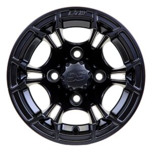 GTW Spyder Matte Black 10 Inch Wheel - Image 2