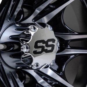 GTW Spyder Machined/Black 10 Inch Wheel - Image 2