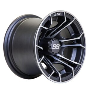 GTW Spyder Machined/Matte Grey 10 Inch Wheel - Image 5