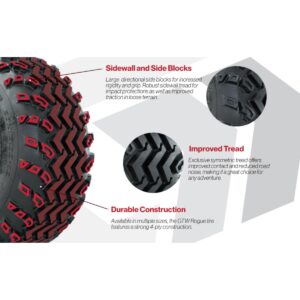 18x9.50-10 GTW Rogue All Terrain Tire - Image 5