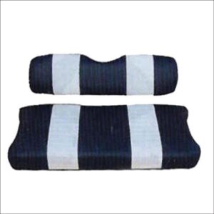 SEAT COVER SET,NAVY/WHTE,FRONT,CC 79-99 - Image 1