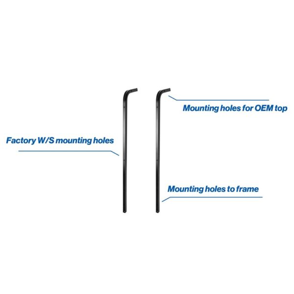 1in Front Strut Set for Yamaha Drive2 Golf Cart