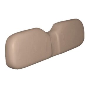 EZGO Medalist/TXT Tan Seat Backrest Cushion Assembly (Fits 1994-2013) - Image 1