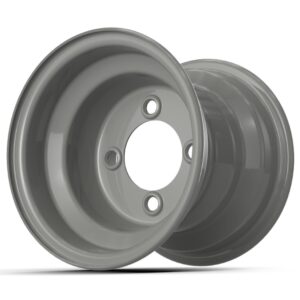 8″ Club Car Grey Steel Wheel (Centered) - Image 3