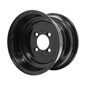 10″ Black Steel Wheel (Centered) - Image 2