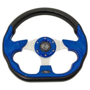 Blue Racer Steering Wheel - Image 1