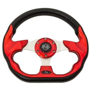 Red Racer Steering Wheel - Image 1