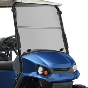 RedDot - EZGO Express S2/S4/S6/L6 Tinted Folding Windshield (Fits 2021.5-Up) - Image 1