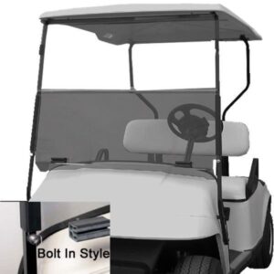RedDot EZGO TXT/T48 Bolt Folding 3/16" Tinted Windshield (Years 2014-Up) - Image 2