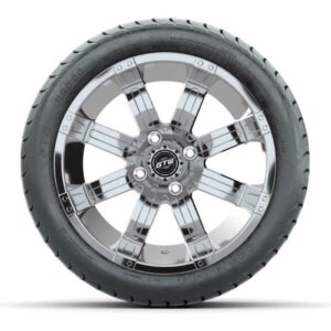 14” GTW Tempest Chrome Wheels with Mamba Street Tires – Set of 4 - Image 3