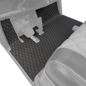 Xtreme Floor Mats for Yamaha UMAX Rally / Drive2 QuieTech EFI 2007-Up - Black/Grey - Image 7