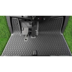 Xtreme Floor Mats for Yamaha UMAX Rally / Drive2 QuieTech EFI 2007-Up - Black/Grey - Image 8