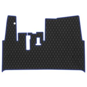 Xtreme Floor Mats for Yamaha UMAX Rally / Drive2 QuieTech EFI 2007-Up - Black/Blue - Image 8