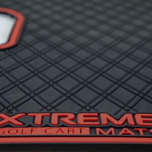 Xtreme Floor Mats for MadJax XSeries 2024-Up – Black/Rosso Red - Image 3